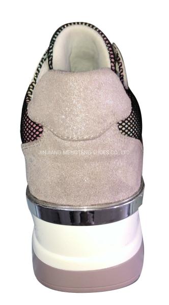Fashion Pu Imitation Suede Casual Shoes , Good Walking Performance High Heel Shoes