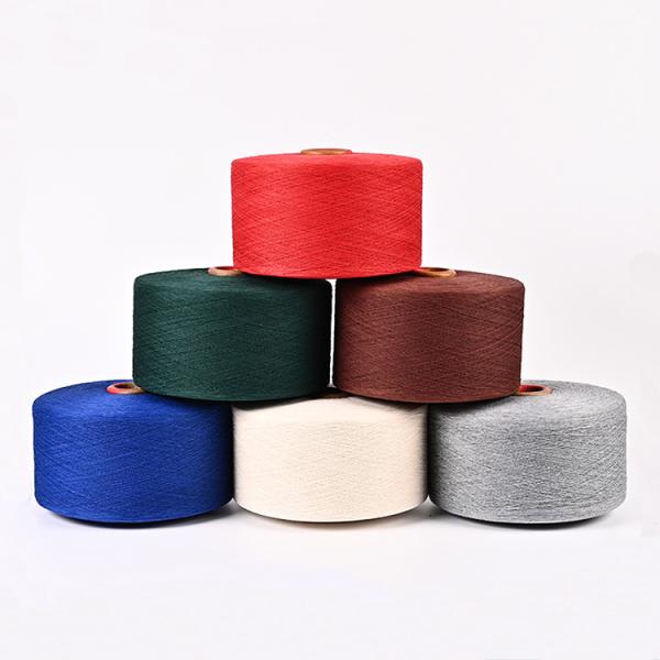 32s 34s 36s 40s Yarn Cotton Fabric Recycled Cotton Polyester Yarn For Knit Fabric Or Socks