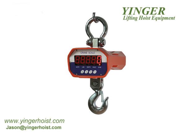 Industrial Electronic Digital Crane Scale LED High Definition Display digital hanging scale crane weight scale