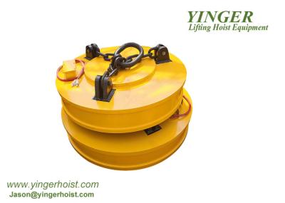 Round Shaped Permanent Magnetic Lifter Insulation Grade F High Lifting Capacity   Electromagnetic Lifter