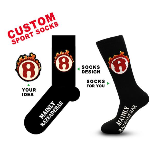 OEM Factory New Anti-slip Running Basketball Athletic Socks Tennis Sport Grip Cycling Riding Socks