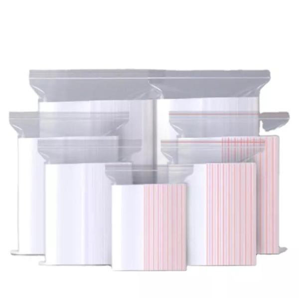 Small Plastic Ldpe Transparent Zipper Medicine Pills Bag Pe Zipper Plastic Packaging Bag