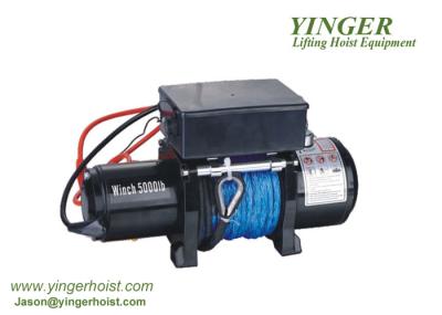 Labor Saving Electric Winch Hoist 12V Voltage 3 Stage Planetary Gear Train