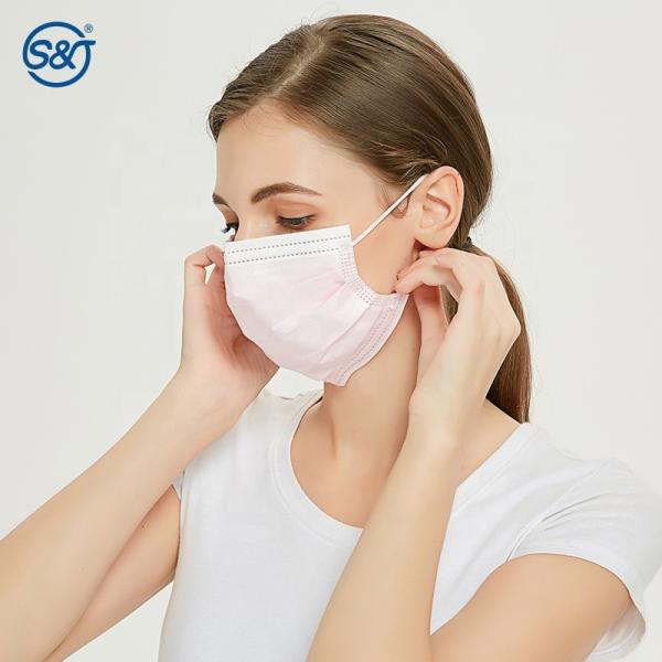 ASTM F2100 Level 3 Ply Disposable Anti Sensitive Secure+ Face Mask Hypoallergenic Medical Mask CE Class II 3 Years 3 Plys