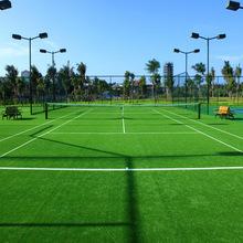 Club Tennis Court Lawn , Outdoor Fake Grass Tennis Courts