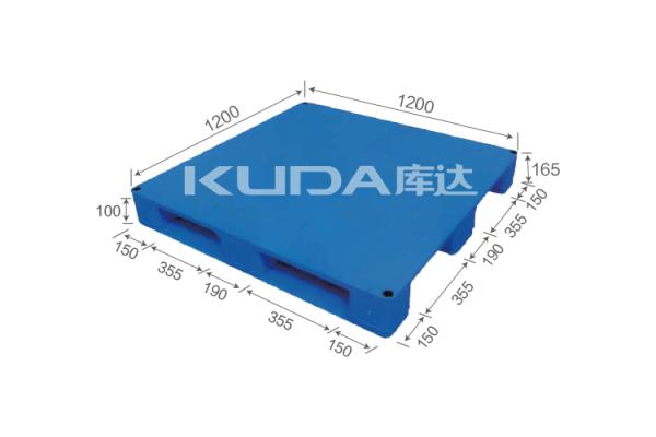 leading pallet supplier 1212A Tablet sichuan words PLASTIC PALLET（BUILT-IN STEEL TUBE）china manufacturer