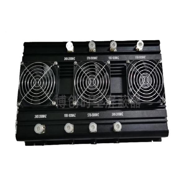 8-band 125 watt cellular shielding jammer, powerful mobile phone jammer up to 150 meters power distance can be adjusted