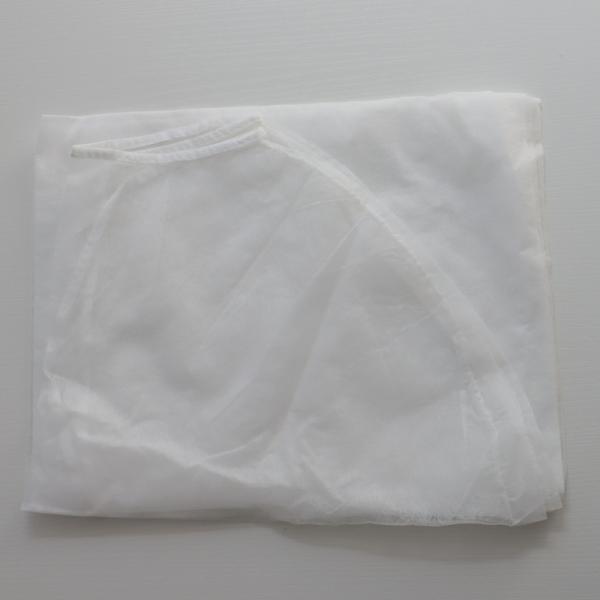 SGS Disposable Salon Capes PP SMS Spunlance Nonwoven Disposable Haircut Capes