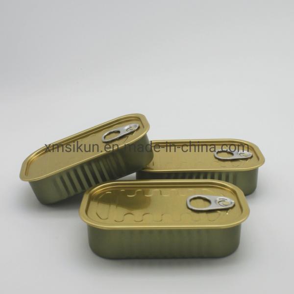 311# Wholesale Sardines Small Square Tin Can