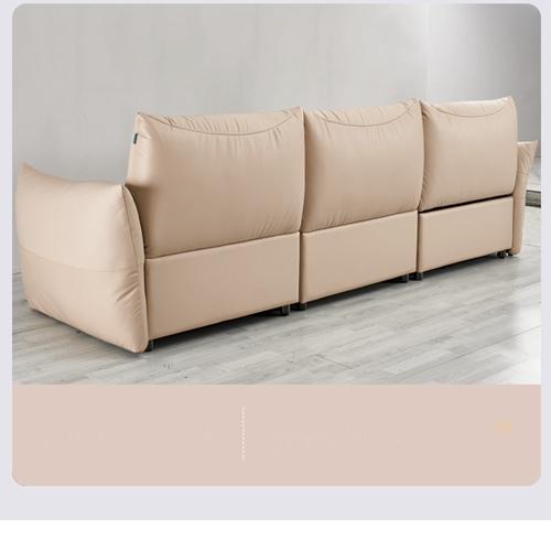 New Soft Bag Caterpillar Functional Sofa Modern Minimalist Designer Living Room Leather Sofa Combination