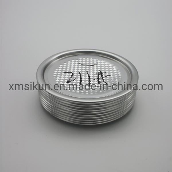 Factory Selling Food Grade 211# Peel Off Lid Custom Color