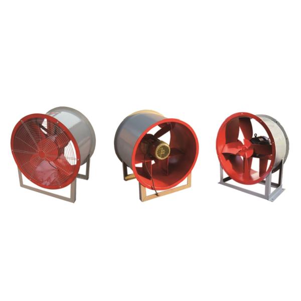Axial flow fan used in pipeline