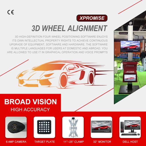 XP-A10 3D Wheel Alignment Garage Equipment With Software System