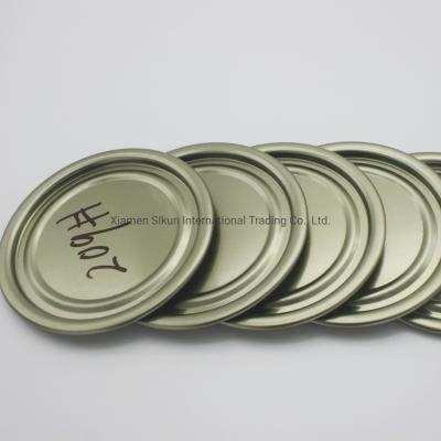 209# Tinplate End Easy Open Lid for Tin Can Whole Sale