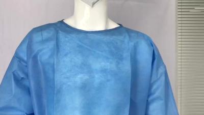 High Quality Surgical Disposable Isolation Gown Used in Hospital or Labs Disposable Isolation Gown