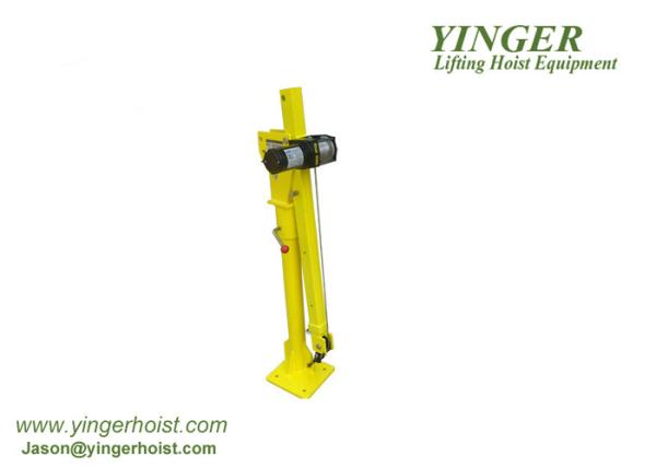 360 Degree Hitch Hoist Portable Truck Crane 500kg Hook Capacity Easily Installed small truck mounted crane