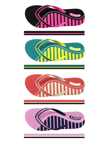 Women′s Thong Slip-on Sandals Flat Flip Flops Non-Slip Fashion Slippers