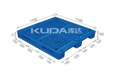 Warehouse anti-static 1111D Grid sichuan words PLASTIC PALLET（BUILT-IN STEEL TUBE）from china good price