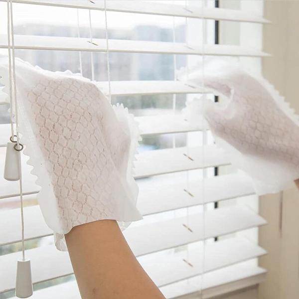 S&J Disposable Non-Woven Bamboo Fiber Electrostatic Dust Dust Gloves that Meet a variety of cleaning Tasks
