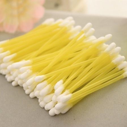 ISO 150mm Cotton Swabs Plastic Sticks Disinfect Medical Cotton Buds