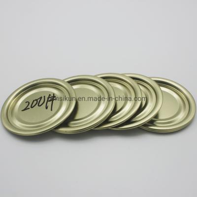 200# Tinplate End Easy Open Lid for Tin Can Wholesale