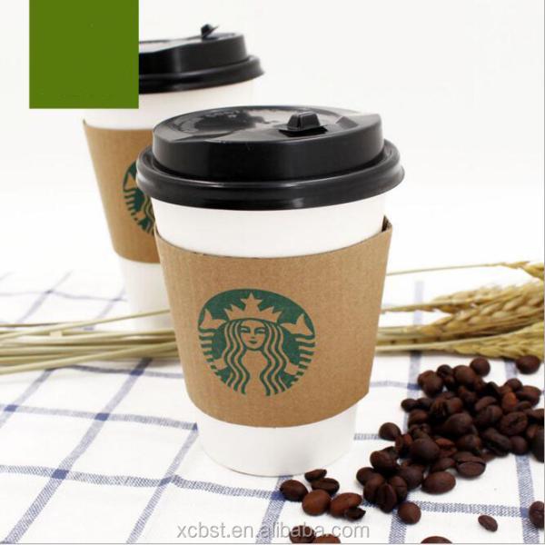 paper coffee cup sleeve 7oz hot drink paper cups with handle big tea cup