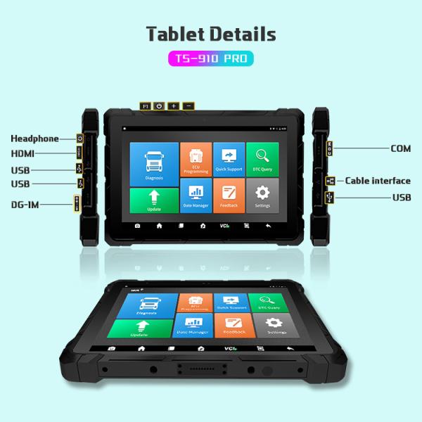 Auto Car Repairing Diagnostic Tool Android7.1 System With Capacitive screen