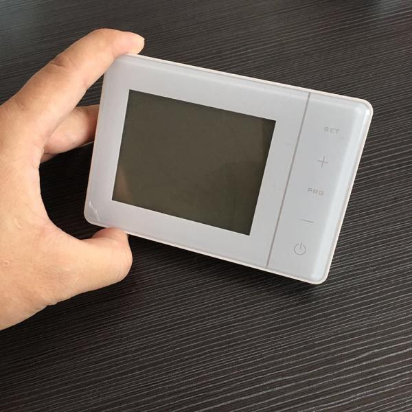 7 Days Weekly Programmable Underfloor Heating Room Thermostat 433MHz Wireless LCD Screen