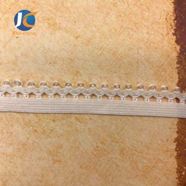Underwear Nylon Polyester Webbing Spandex Elastic Waist Band , Breathable Soft Bulk Elastic Band Webbing