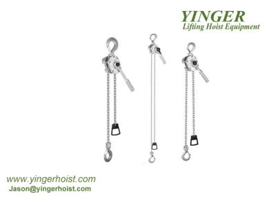 Small Crane 3 Ton Lever Chain Hoist , Toolbox Chain Hoist Free Rotation 360° manual chain winch 3 ton lever chain hoist