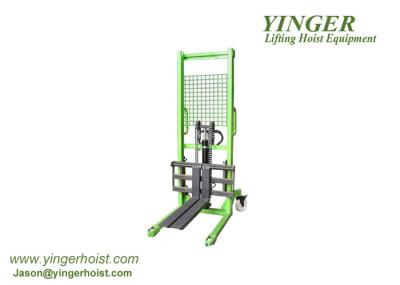 Manual Pallet Truck 550 / 685mm Fork Width And Controlled Descending Speed mini hand pallet truck manual pallet stacker