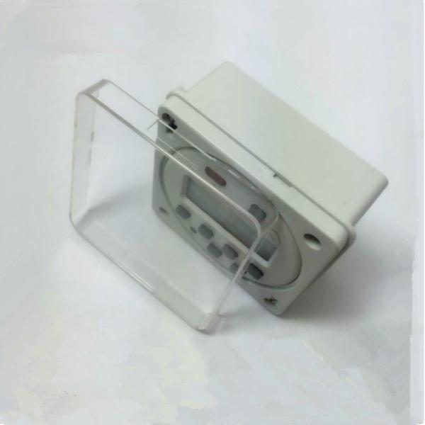 BIG LCD 220V AC 7 Days Weekly Programmable Timer Switch Time Relay Built-in Rechargeable Battery for Lights Control