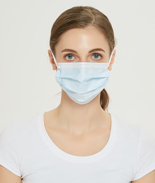 Secure Hypoallergenic Face Masks Disposable Non Medical 3 ply Face Mask Level 1 Level 2 Level 3 available