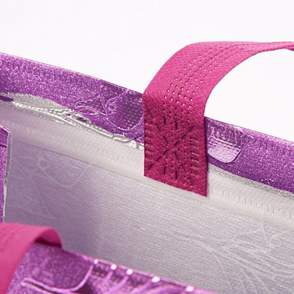 Custom Logo Printed Recycle Grocery Tote Fabric PP Nonwoven Non Woven Shopping Bag