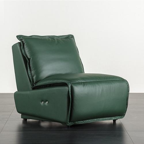 Nordic Family Single Functional Sofa Sofa Chair Modern Leather Art Leisure Lazy Single Chair Coffee Chair