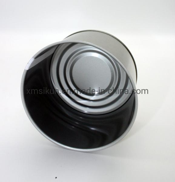 Hot Selling Food Grade 950# Metal Round Tin Can with Easy Open Lid