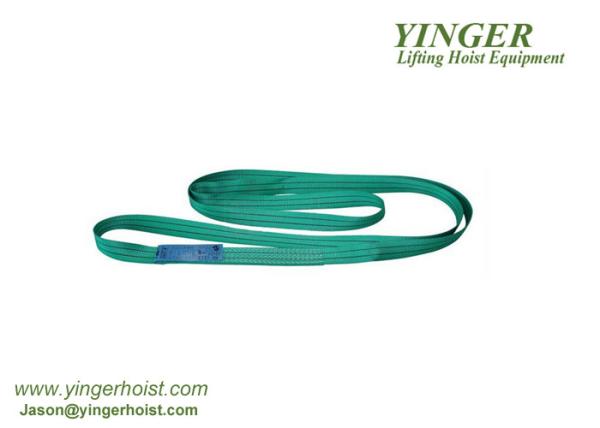 Polyester Round Lifting Accessories For Cranes 1m - 10m Endless Web Sling