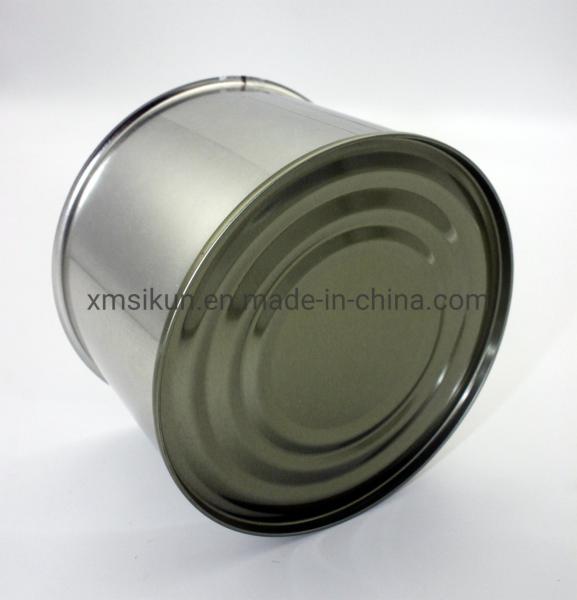 Hot Selling Food Grade 950# Metal Round Tin Can with Easy Open Lid