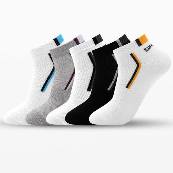 Hot Sales Breathable Short Socks Summer Cotton Men Socks Sports Absorb Sweat Ankle Fashion Casual Socks