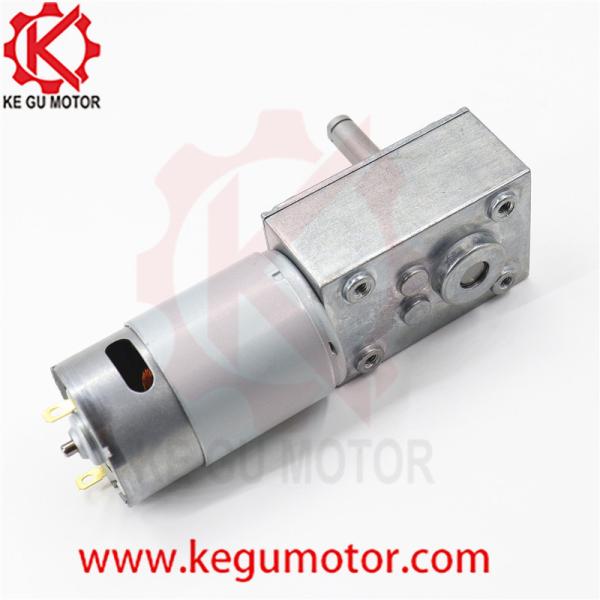 Kegu motor 60kg.cm high torque 12v 24v mini low rpm brush 58mm dc electric worm gear self-locking motor