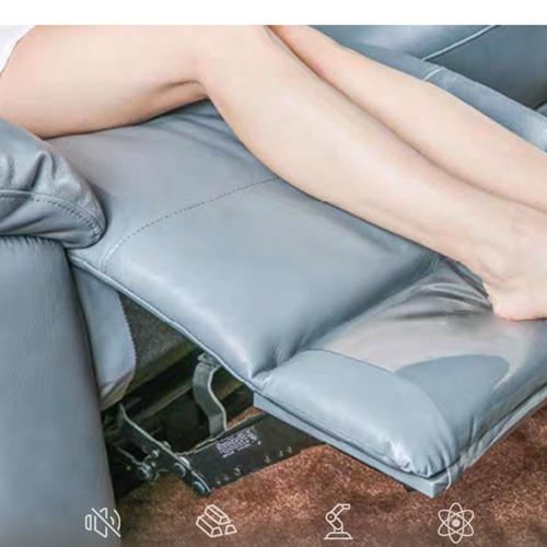 New Space Capsule Sofa Intelligent Leather Art Modern Minimalist Double Three Stretch Multifunctional Sofa