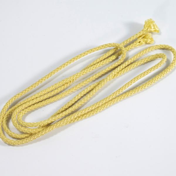 Fireproof Heat Insulation High Strength Braided Webbing Aramid Fiber Power Bundling Rope