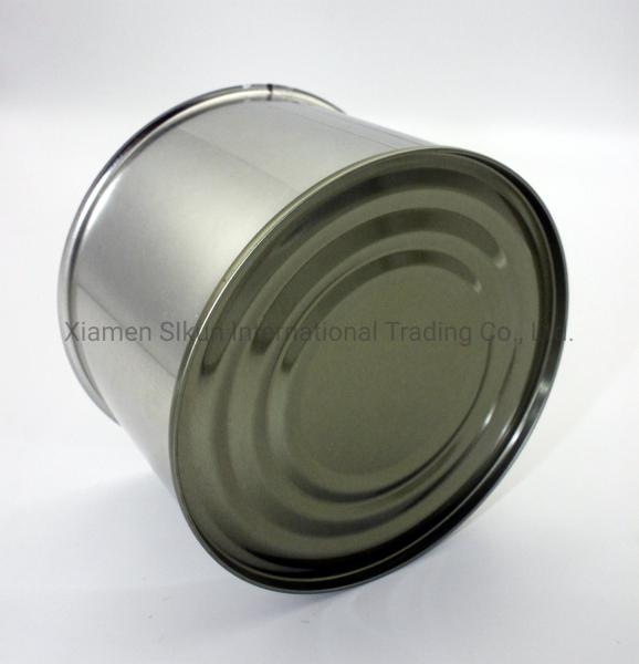 Best Seller Food Grade Metal Round Tin Can 950# with Easy Open Lid for Food Packaging