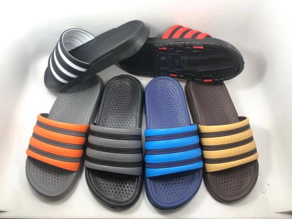 Slides for Men - One-Piece Cozy Mens Slide Slipper - Non-Slip House Slippers for Indoor and Outdoor Use - Waterproof, Quick-Drying Sandals for Pool, Shower - St