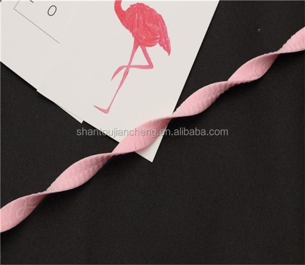 13mm High quality bra woven jacquard straps nylon elastic band straps customizable sexy bra straps