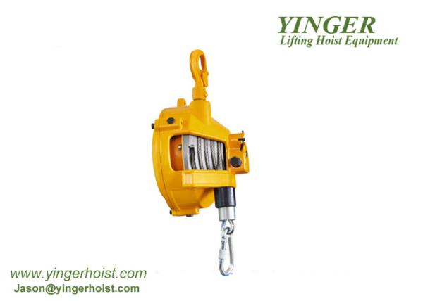 endo spring balancer Yellow Spring Weight Balancer Steel Rope Elongated 2 Meters Load Range Adjustment fastening screws