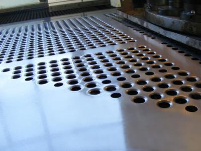 Polish Machine 430 Steel Perforated Sheet Perforated Metal Sheet Wear Resistance