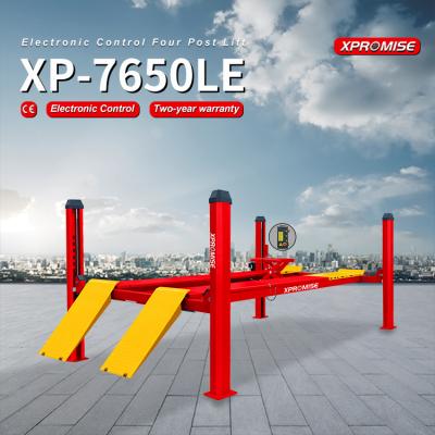 Hydraulic Four Post Lift Electronic Control 5000kg 0.6 - 0.8Мра Air Pressure