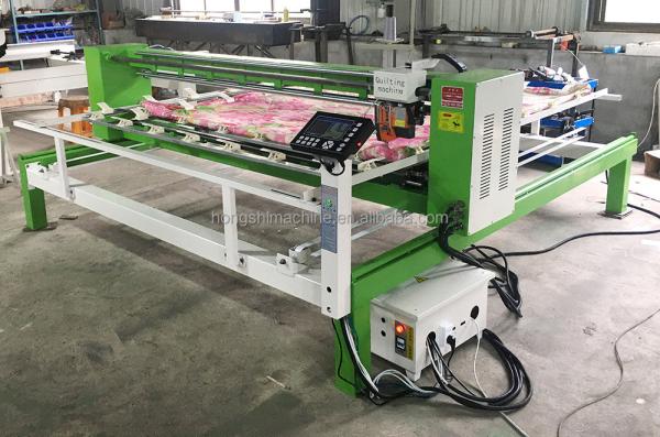 Mattress tape edging auto polyester home long arm quilting machine price for duvet