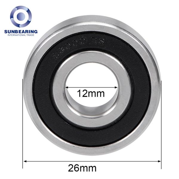 S6000 2RS Stainless Steel Deep Groove Ball Bearing 10*26*8mm SUNBEARING